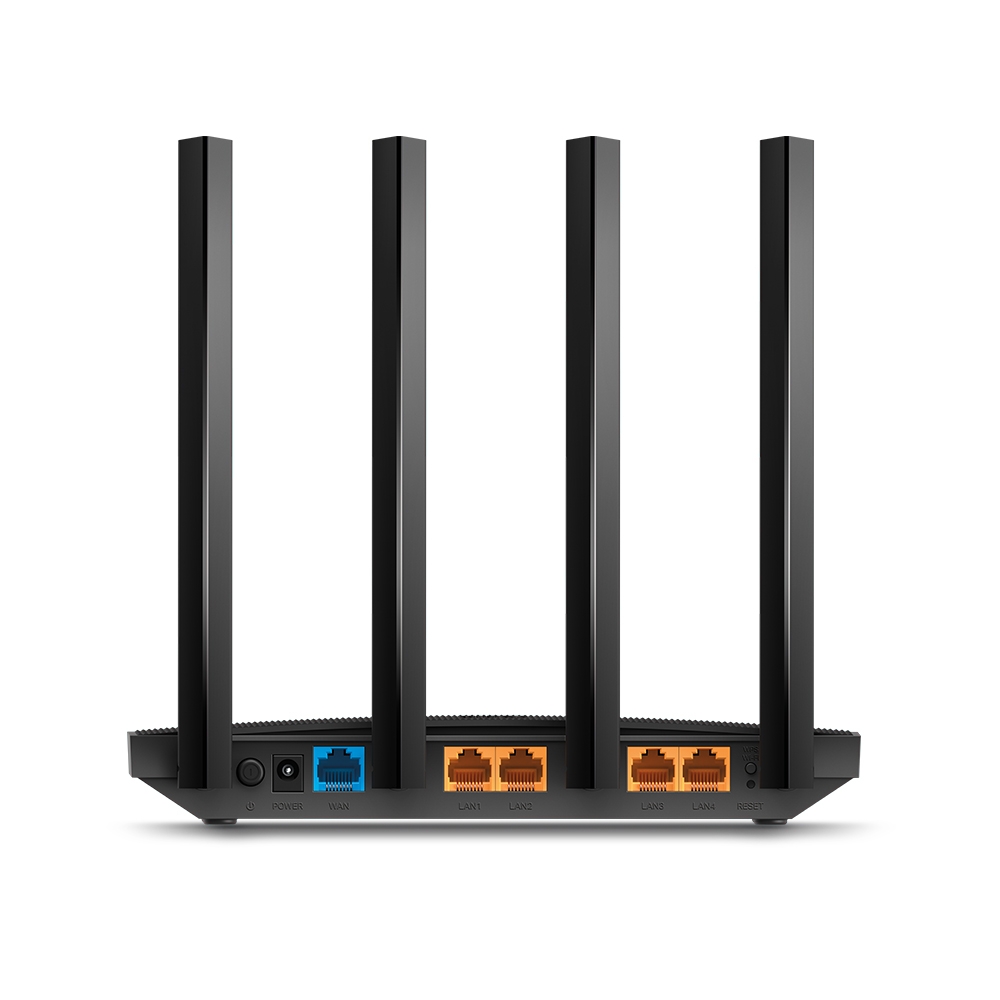 Octopus Telecom full fibre router rear ports